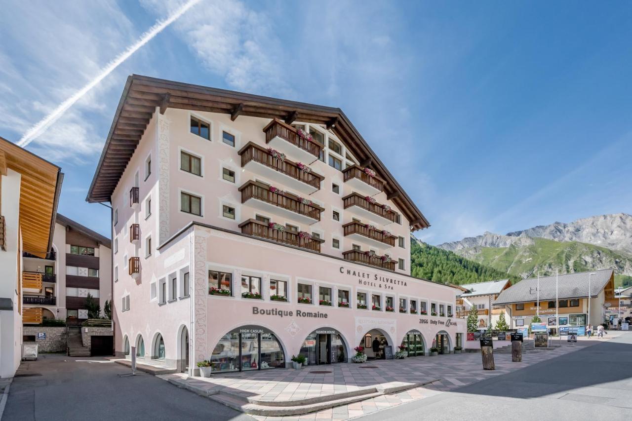 Chalet Silvretta Hotel & Spa Samnaun Luaran gambar
